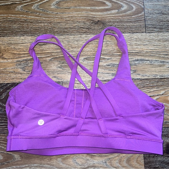 Lululemon Energy Bra Moonlit Magenta - Picture 2 of 3